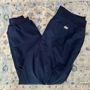 Figs Navy FreeX Zamora Lined Joggers Size Medium